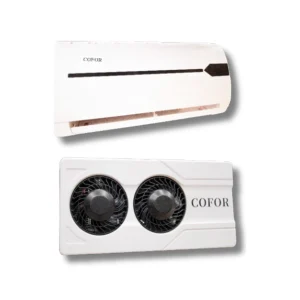 KM1000SP Split Electric Air Conditioner | 12V & 24V 9,500 BTU Truck AC